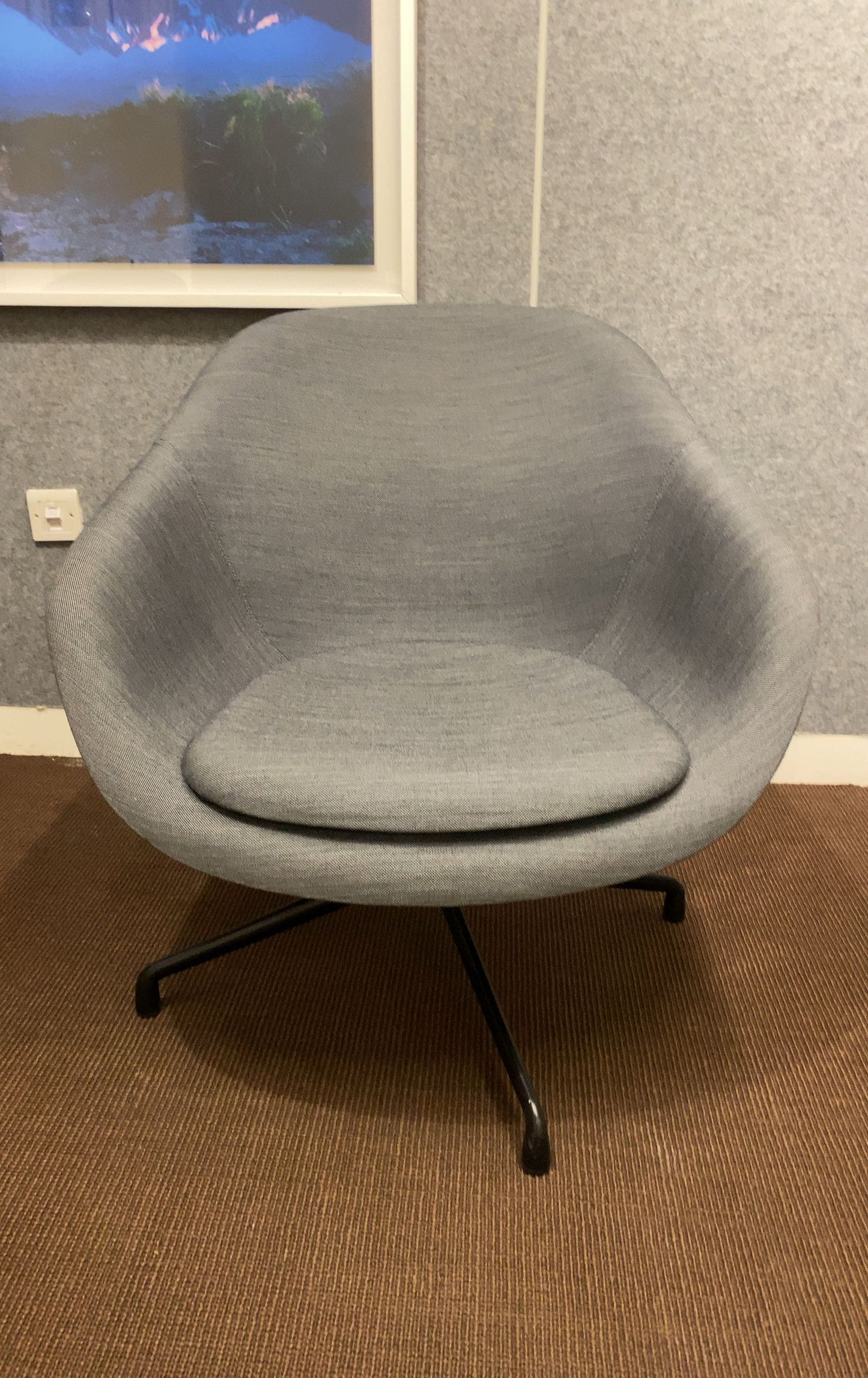 Fauteuil 75x65x90 Gris