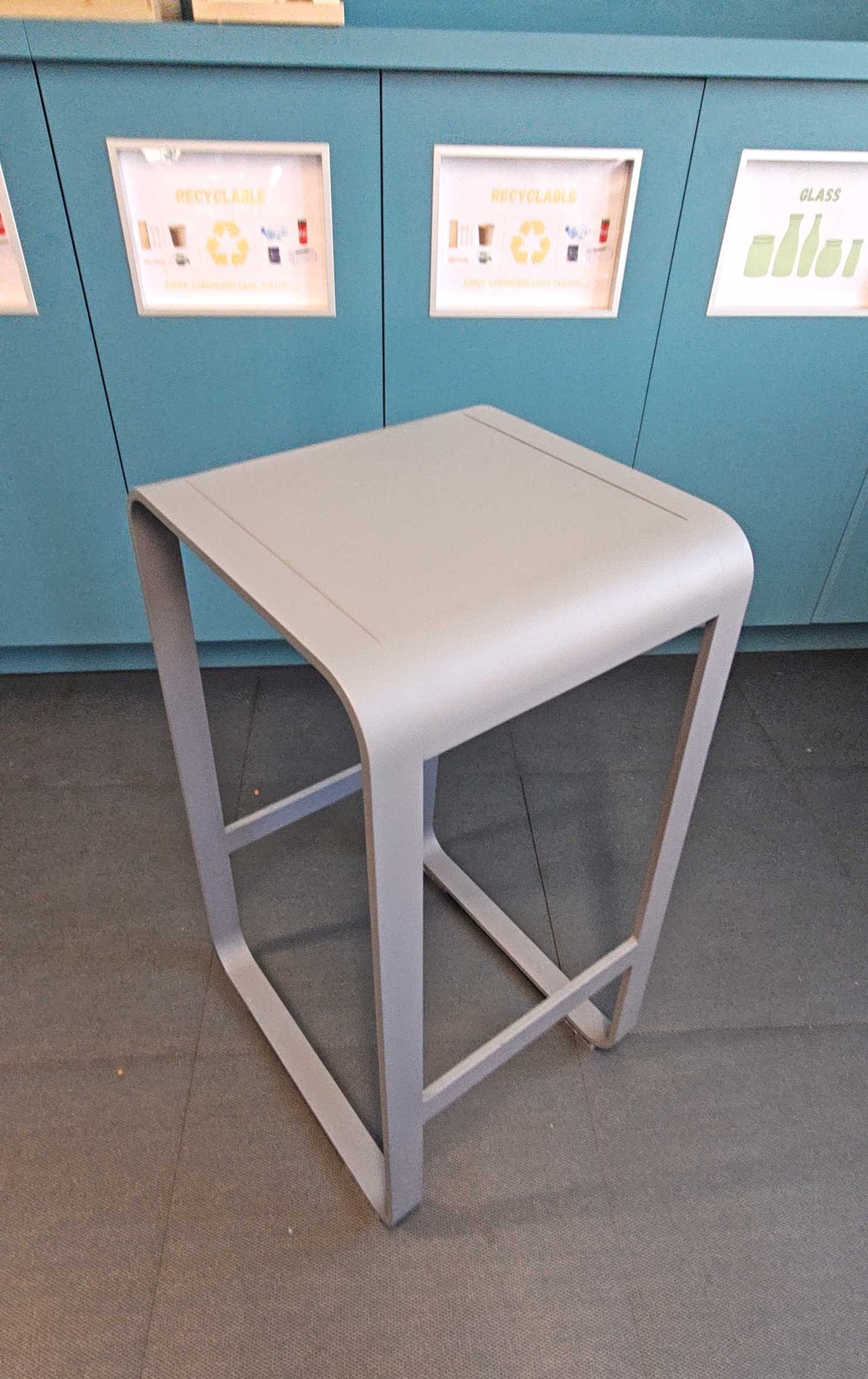 Tabouret Fermob Gris Métal