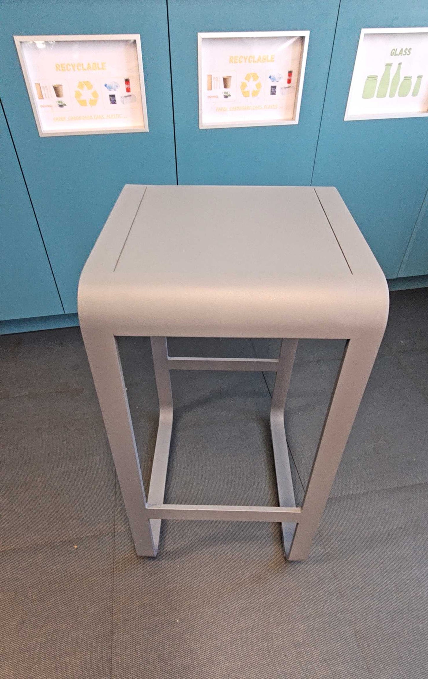 Tabouret Fermob Gris Métal