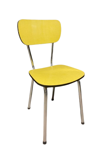 Chaise Formica Jaune