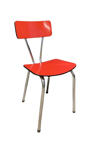 Chaise Formica Rouge