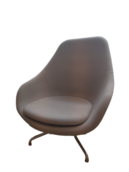 Fauteuil Gris About a Lounge Chair High